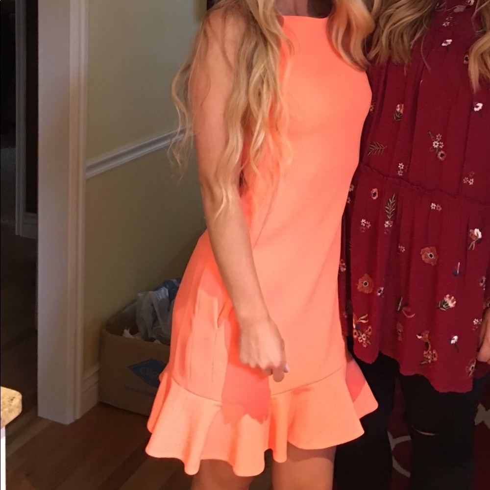 Ted Baker coral dress